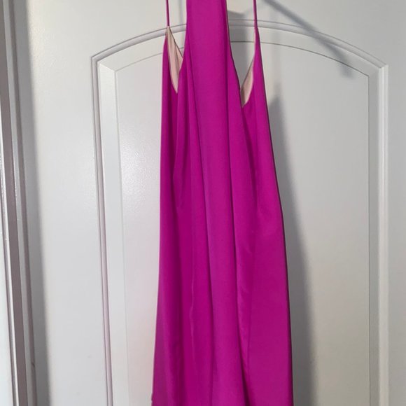 Pink 100% Silk Dress - Picture 3 of 6
